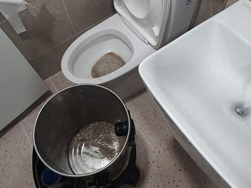 마곡동 하수구막힘 배관 내부 흐름을 확인하는 점검 작업